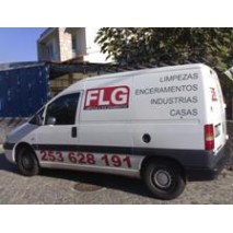 Logotipo de F. L. G. - Limpezas, Unipessoal, Lda.